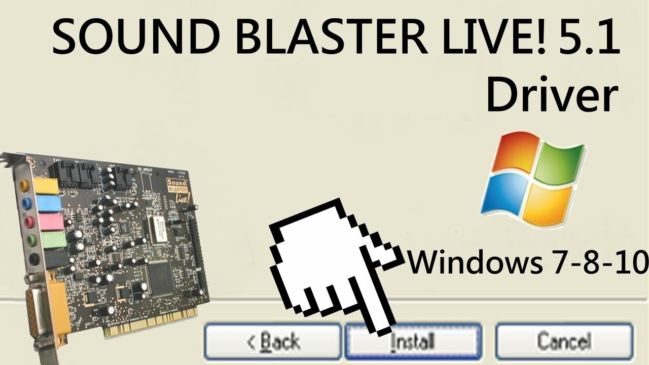 creative sound blaster live 5.1 driver windows 10 64 bit